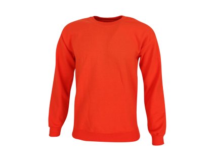 Dressa Forest környaks pamut pulóver - narancssárga (Méret XXL, Szín Orange)