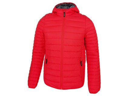 Dressa Sport steppelt női könnyű tokba hajtható kapucnis dzseki - piros (Méret 4XL, Szín Red (Piros))