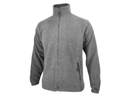 Dressa Basic nagyméretű cipzáros átmeneti polár dzseki (Méret 5XL, Szín Navy)