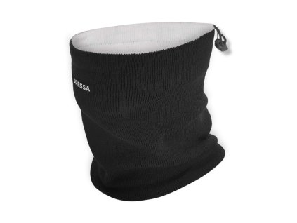 Dressa Winter kifordítható összehszható kötött nyakmelegítő - fekete (Méret Egy méretes, Szín Black/Natural #000000)