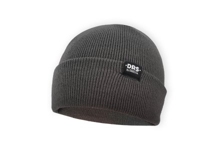 Dressa DRS Beanie kötött sapka - sötétszürke (Méret Egy méretes, Szín Dark Grey (Sötétszürke))
