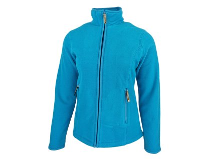 Dressa Home Thermo cipzáros hosszs ujjs női polár felső - tropical (Méret XXL, Szín Tropical Blue)