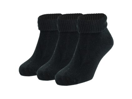 Dressa Warm térd csizmazokni - fekete - 3 pár (Méret Egy méretes, Szín Fekete)