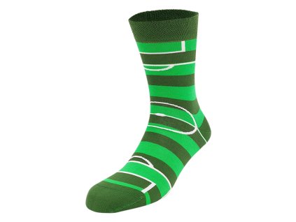 Dressa pamut focis zokni - zöld (Méret 41-45, Szín Zöld)