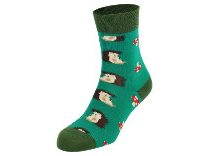 Dressa pamut sünis zokni - zöld (Méret 36-40, Szín Zöld #027e7c)