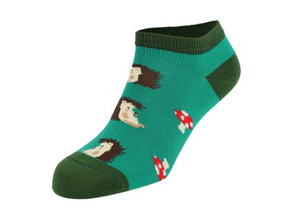 Dressa pamut sünis titokzokni - zöld (Méret 41-45, Szín Zöld #027e7c)