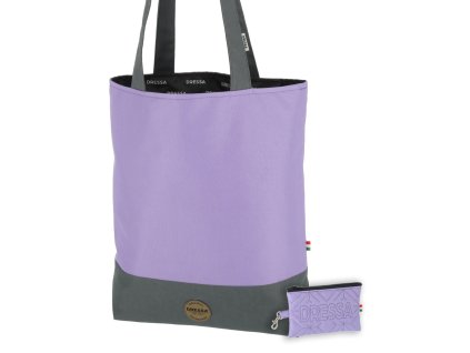 Dressa Bag női shopper táska és pénztárca szett - levendula (Méret Egy méretes, Szín Levendula #a08ec2)