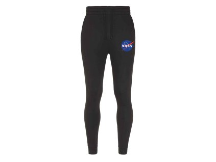 Nasa Insignia pamut melegítő nadrág - fekete (Méret XXL, Szín Black)