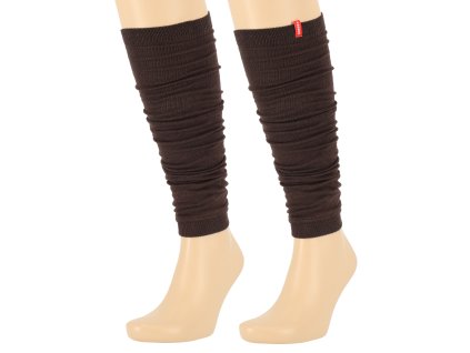 Dressa pamut lábszármelegítő - sötétbarna (Méret Egy méretes, Szín Sötétbarna)