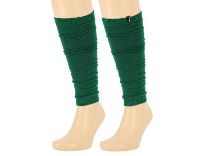 Dressa pamut lábszármelegítő - sötétzöld (Méret Egy méretes, Szín Sötétzöld)