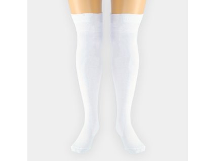 Dressa Socks pamut combzokni - fehér (Méret 39-42, Szín Fehér)