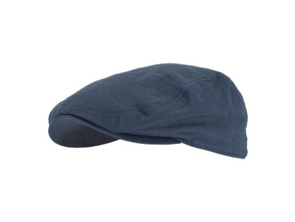 Dressa nyári vékony pamut lapos golf sapka - sötétkék (Méret L/XL, Szín Navy)