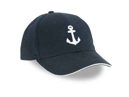 Dressa Sailing hímzett logós baseball sapka - sötétkék (Méret Egy méretes, Szín Navy/White)