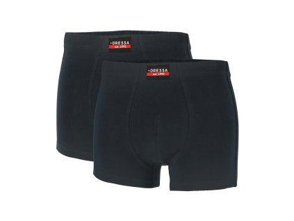 Dressa 102 pamut férfi alsónadrág - sötétkék - 2db (Méret XXL, Szín Sötétkék)