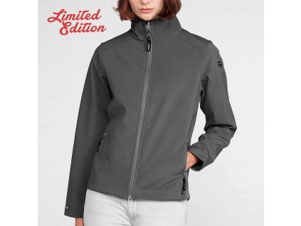 Dressa DRS Softshell átmeneti női dzseki polár béléssel - Limited Edition - szürke (Méret 4XL, Szín Charcoal (Szürke))