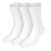 Dressa Gyógyzokni pamut gumi nélküli zokni - 3 pár (Méret 35-38, Szín Világosszürke)