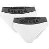 Dressa 132 pamut férfi boxeralsó - fehér - 2db (Méret XXL, Szín Fehér)
