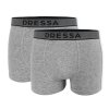 Dressa 132 pamut férfi boxeralsó - fehér - 2db (Méret XXL, Szín Fehér)