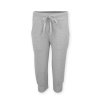 Dressa Jogger háromnegyedes női pamut szabadidőnadrág - világosszürke (Méret XS, Szín Oxford Grey)