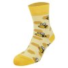 Dressa pamut kutyás zokni - sárga (Méret 36-40, Szín Sárga)