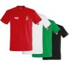 Dressa Hungary magyar címeres pamut nagyméretű szurkolói póló csomag - 4db (Méret 5XL, Szín Red-White-Green-Black #ff0000)