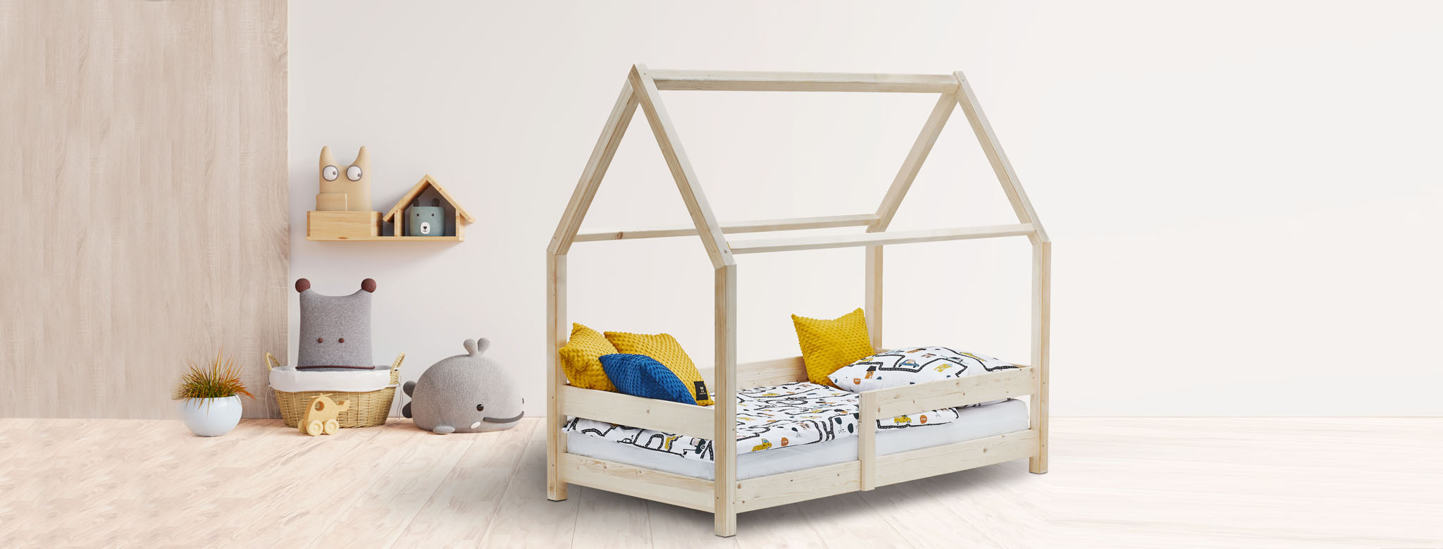 Domečkové postele od Mimouška