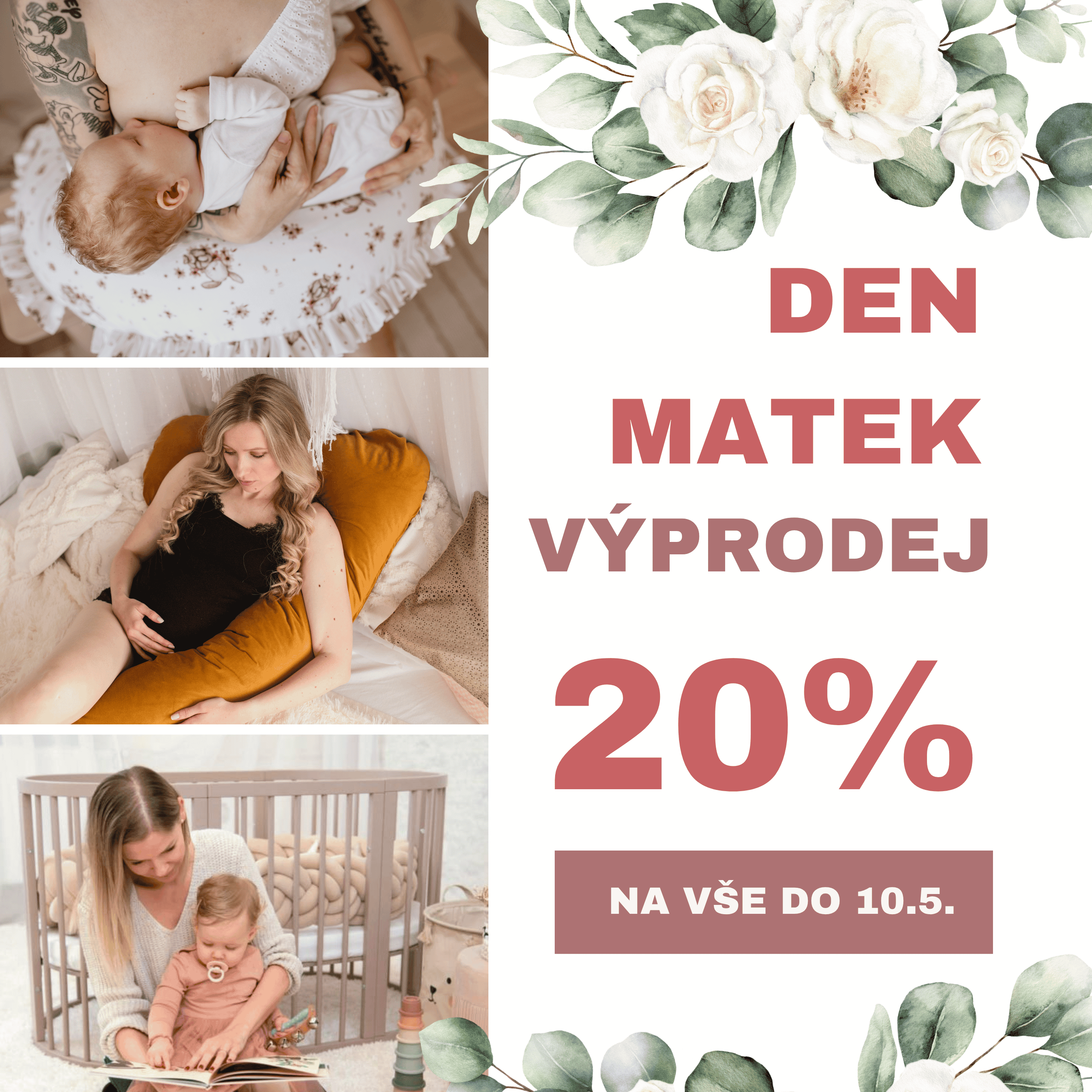 DEN MATEK SLEVA NA VŠE 20%