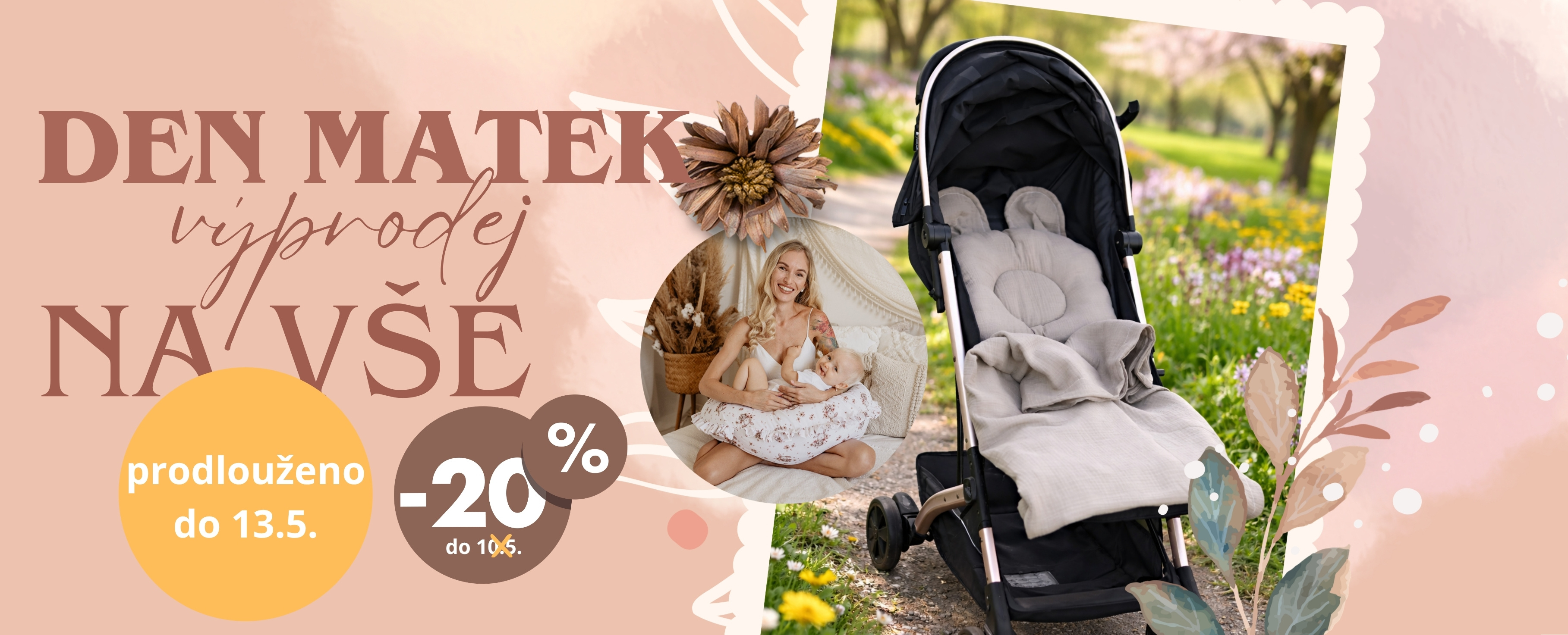 DEN MATEK SLEVA NA VŠE 20%
