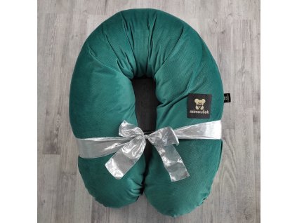 Kojící polštář MAXI velvet galapágy