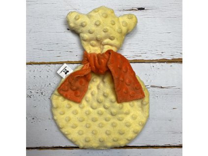 Usínáček Mimoušek medvídek ananas pomeranč. Usínáček Mimoušek zajistí rychlé a klidné usínání a rozvoj jemné motoriky vašeho miminka.