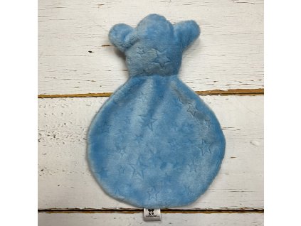 Usínáček Mimoušek medvídek nebeská modř STARS. Usínáček Mimoušek zajistí rychlé a klidné usínání a rozvoj jemné motoriky vašeho miminka.