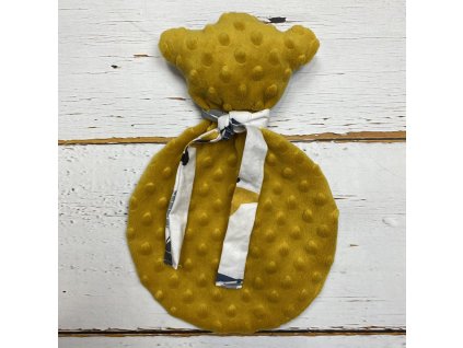 Usínáček Mimoušek medvídek hořčice letadla. Usínáček Mimoušek zajistí rychlé a klidné usínání a rozvoj jemné motoriky vašeho miminka.