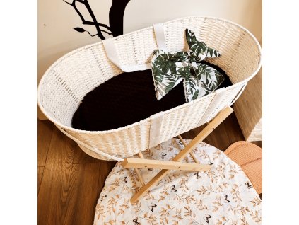 Usínáček Mimoušek kapradiny bílá minky. Usínáček Mimoušek kapradiny bílá minky