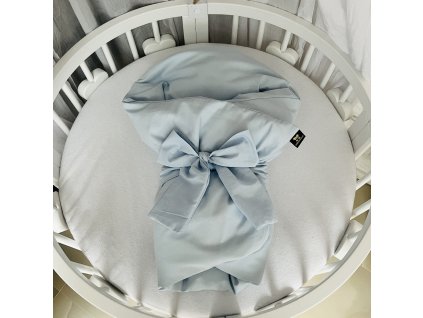 Péřová zavinovačka pro miminko – modrá Mimoušek®