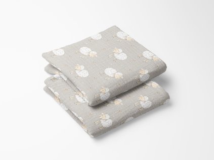 sada muselinovych plen mimousek ovecky