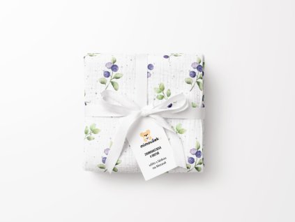 muselinova deka boruvky mimousek