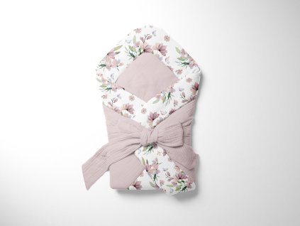 zavinovacka mimousek lilie a ruze sepiova