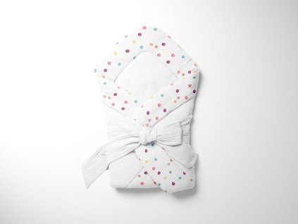 zavinovacka mimousek puntiky bila