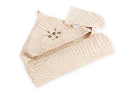 koupaci osuska detska kremova mimousek set 01