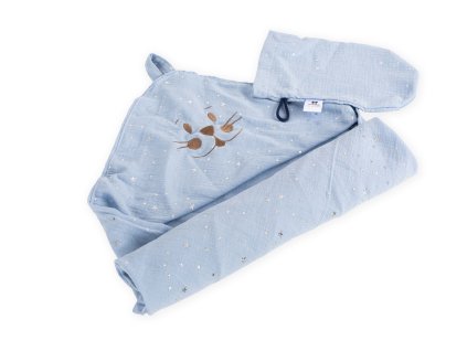 koupaci osuska detska modra hvezdy mimousek set 0