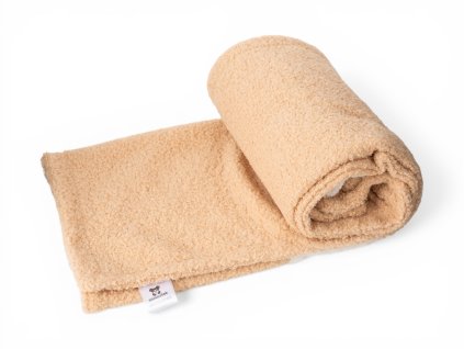 Beránková deka Mimoušek béžová