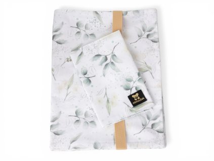 Plenkovník a obal na očkovací průkaz sada - eucalyptus