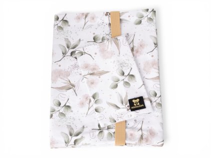 Plenkovník a obal na očkovací průkaz sada - eucalyptus růžový