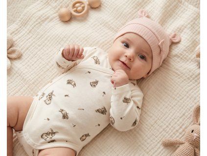 detska cepicka bezova mimousek 1