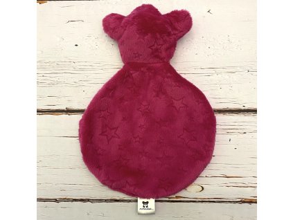 Usínáček Mimoušek medvídek STARS fuchsie. Usínáček Mimoušek zajistí rychlé a klidné usínání a rozvoj jemné motoriky vašeho miminka.