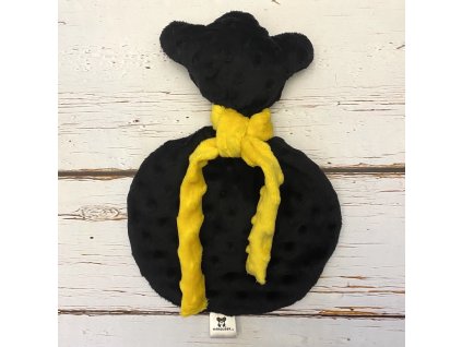 Usínáček Mimoušek medvídek černá zlatý déšť. Usínáček Mimoušek zajistí rychlé a klidné usínání a rozvoj jemné motoriky vašeho miminka.