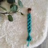 klip na dudlík Mimoušek macrame aqua