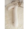 Těhotenský polštář SEVEN perla. Současný vrcholný model SEVEN našeho kojící polštáře vám nabídne nevídaný komfort při spánku v těhotenství.