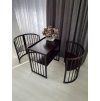 Rostoucí postýlka Royal Sleep – Oválná 9v1 wenge