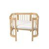 Rostoucí postýlka Royal Sleep – Minimi 5v1 přírodní buk
